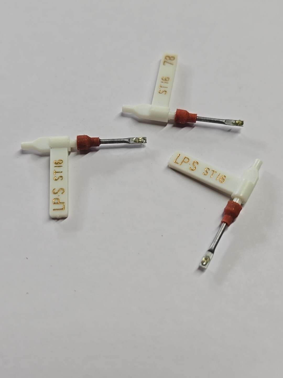 3 Pack GENUINE Lp 78 Turntable Stylus Needles BSR ST-16 ST-17 ST-18 ST-19 ST-20