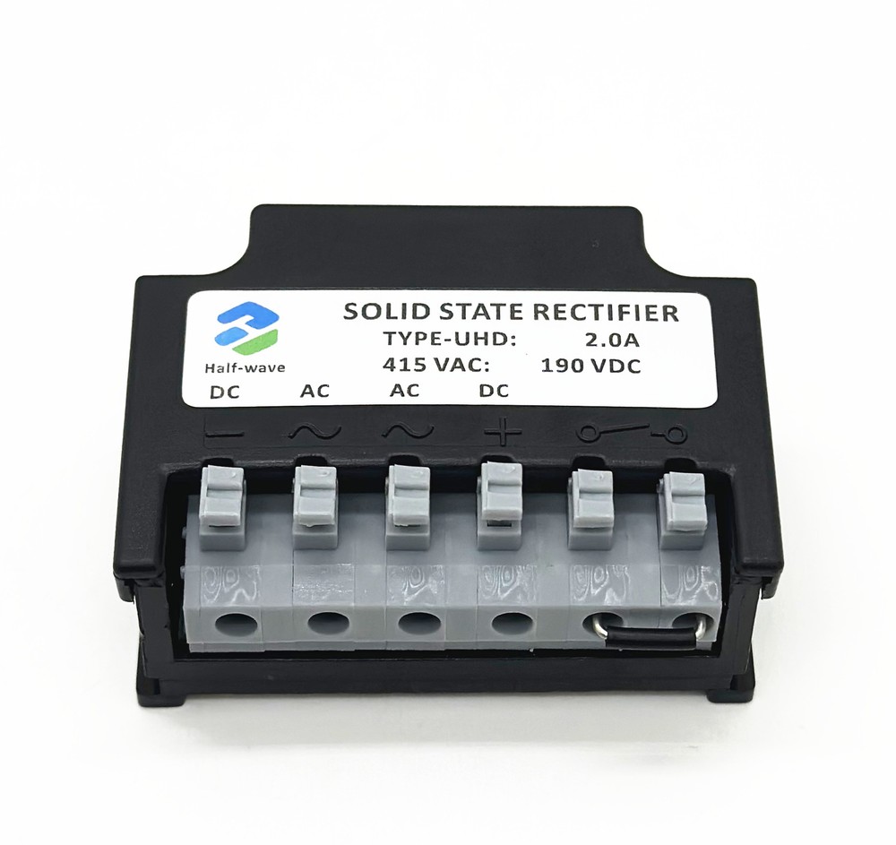 TYPE-UHD 2.0A 415VAC 190VDC SOLID STATE RECTIFIER half wave Brake Module