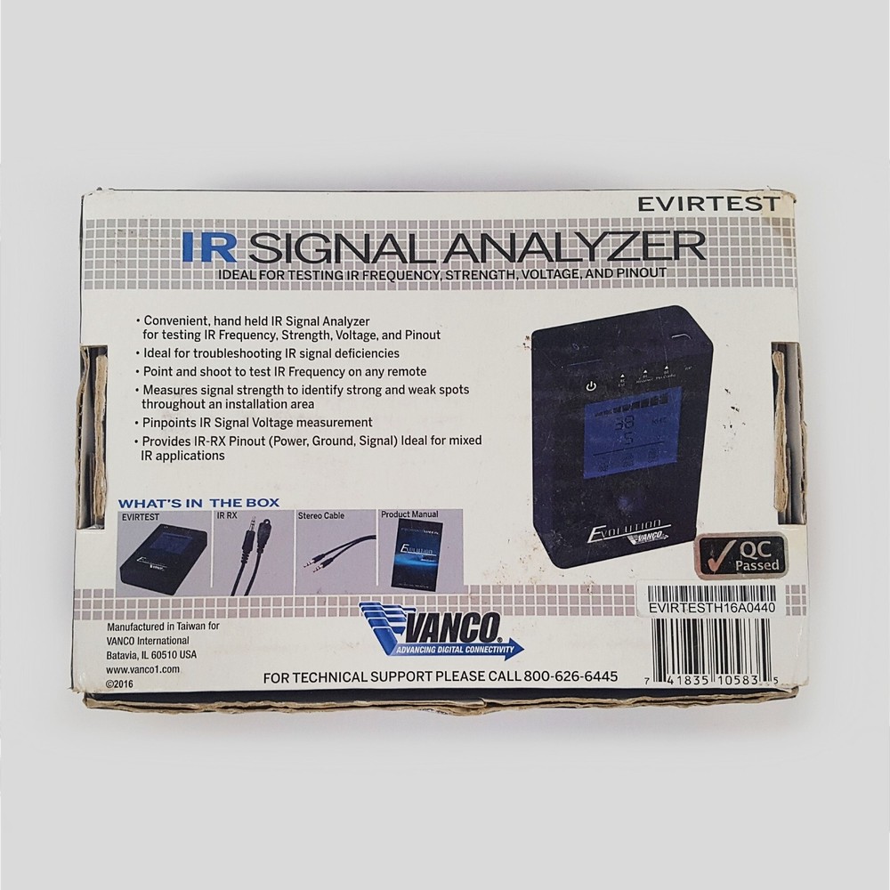 Vanco Evolution IR Signal Analyzer (New Old Stock)