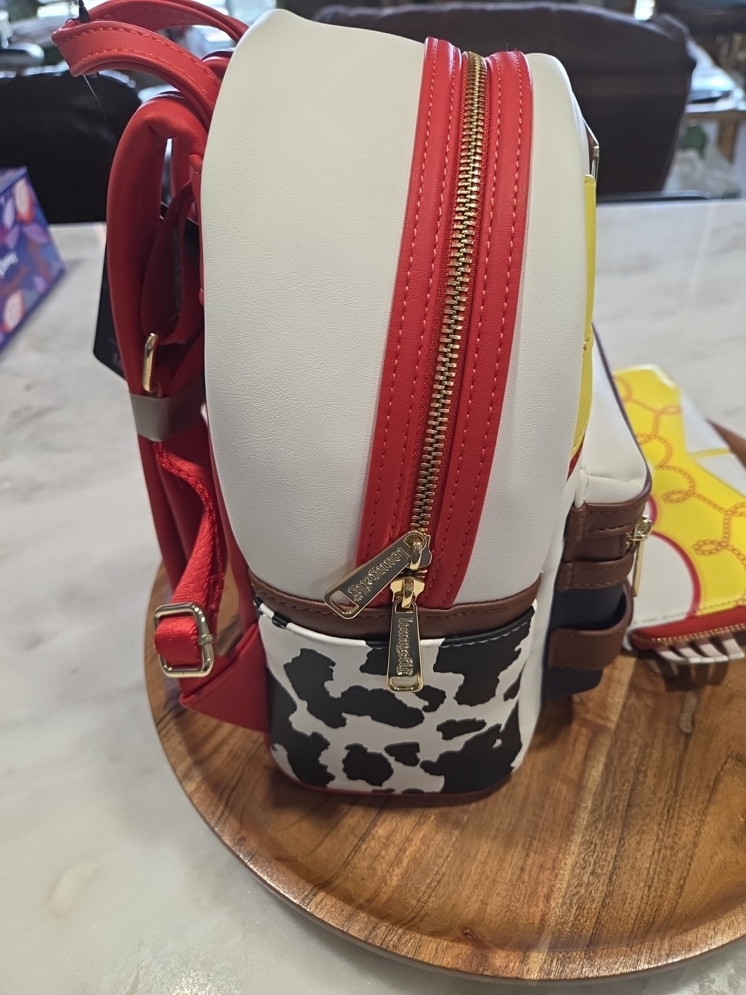 Jessie Loungefly Mini backpack And Wallet Toy Story HTF NWT