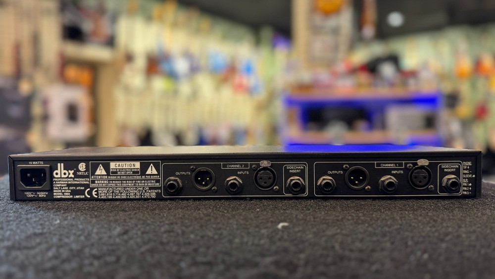 DBX 166A Rack Mounted Compressor / Limiter Rack Effect Module