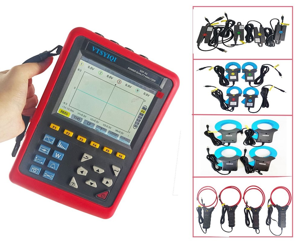 Power Quality Analyzer Recorder with Transient Capture and Snapshot Function