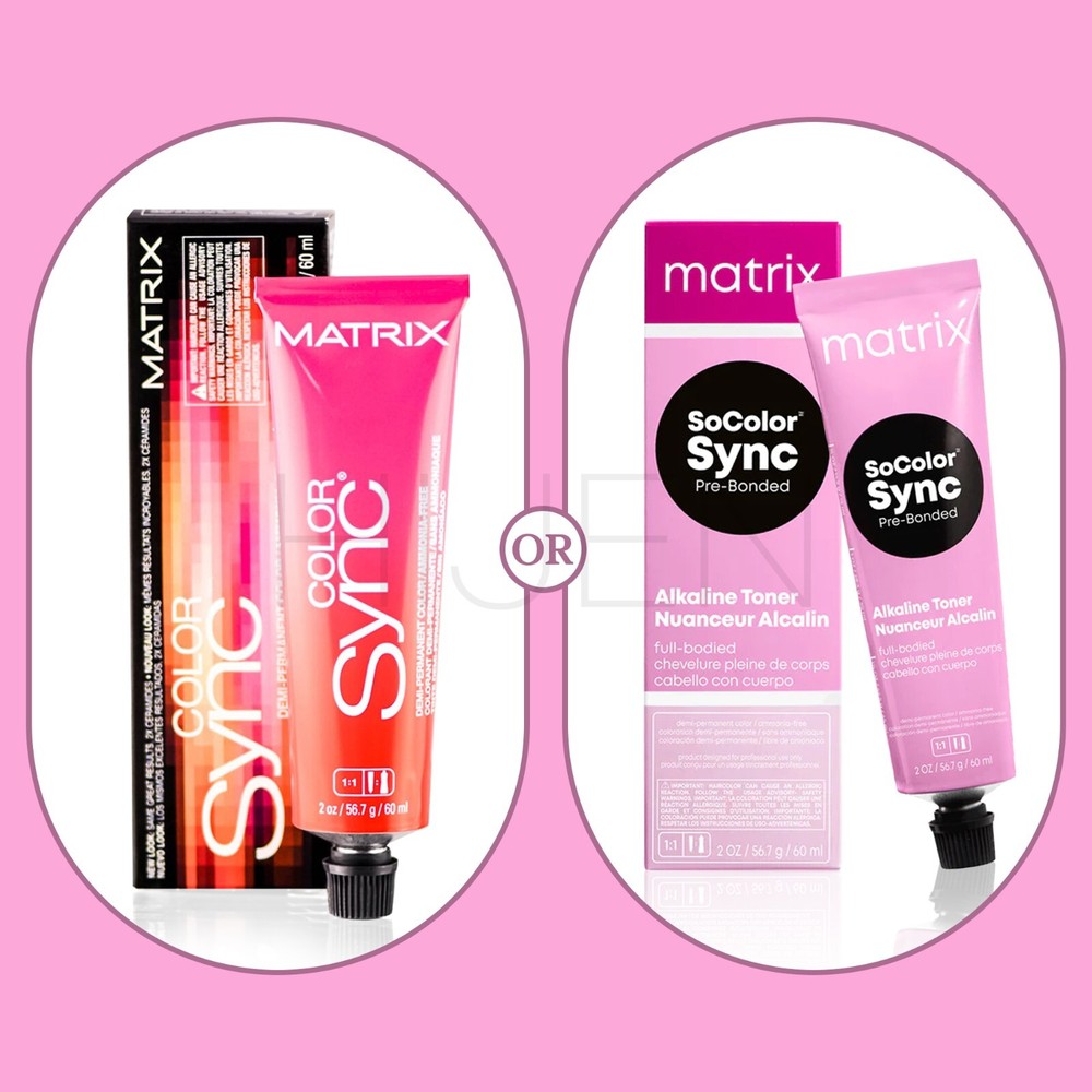MATRIX SoColor Sync Pre-Bonded Alkaline Toner or Cream Developer (Choose Yours)
