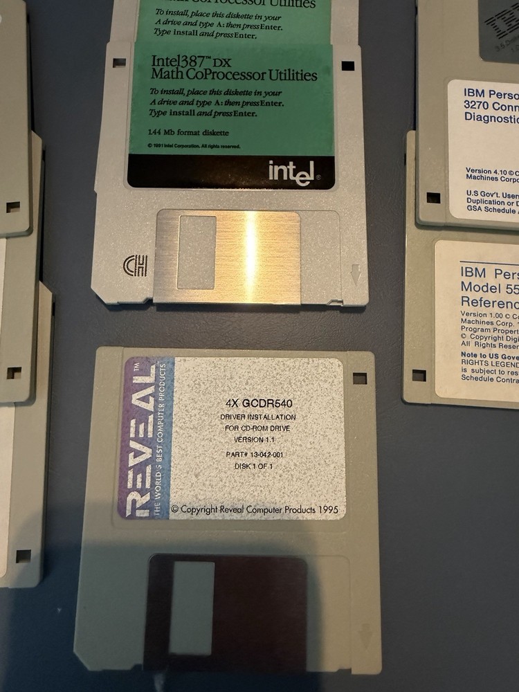 41 Floppy Disks 5.25 Utilities Programs, Boot Discs Misc IBM Blanks Software Lot