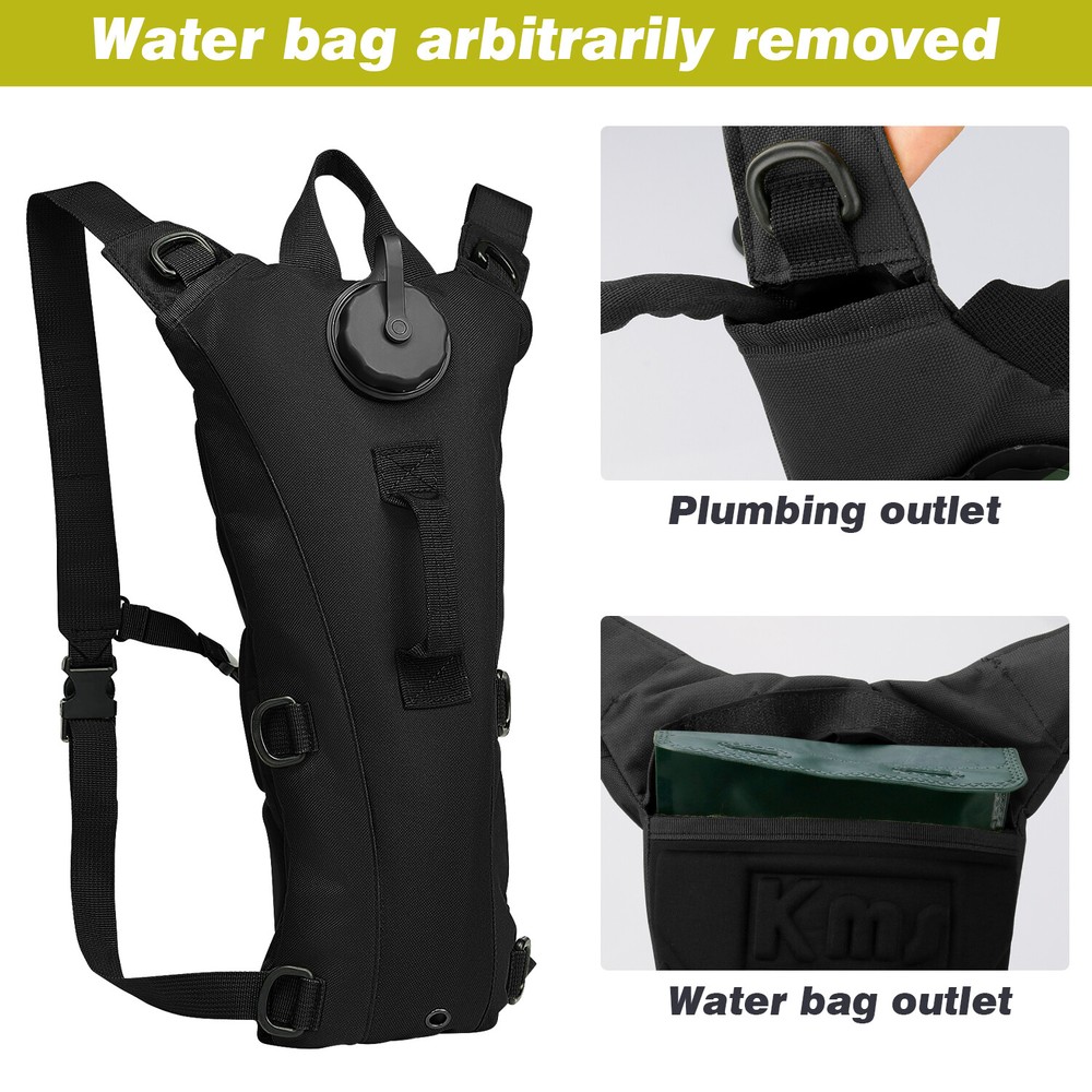 Cycling Hydration Pack Water Storage Bladder Bag Tactical Water Backpack Hiking