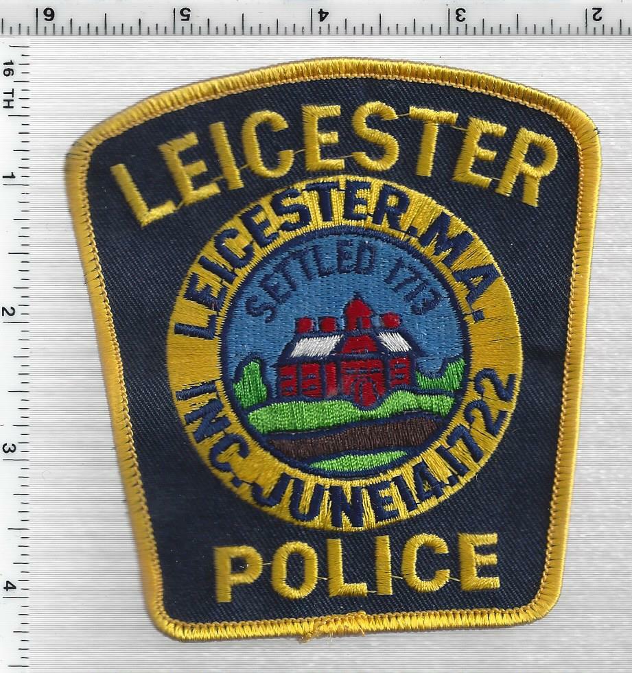 Leicester Police (Massachusetts) 5th Issue Shoulder Patch