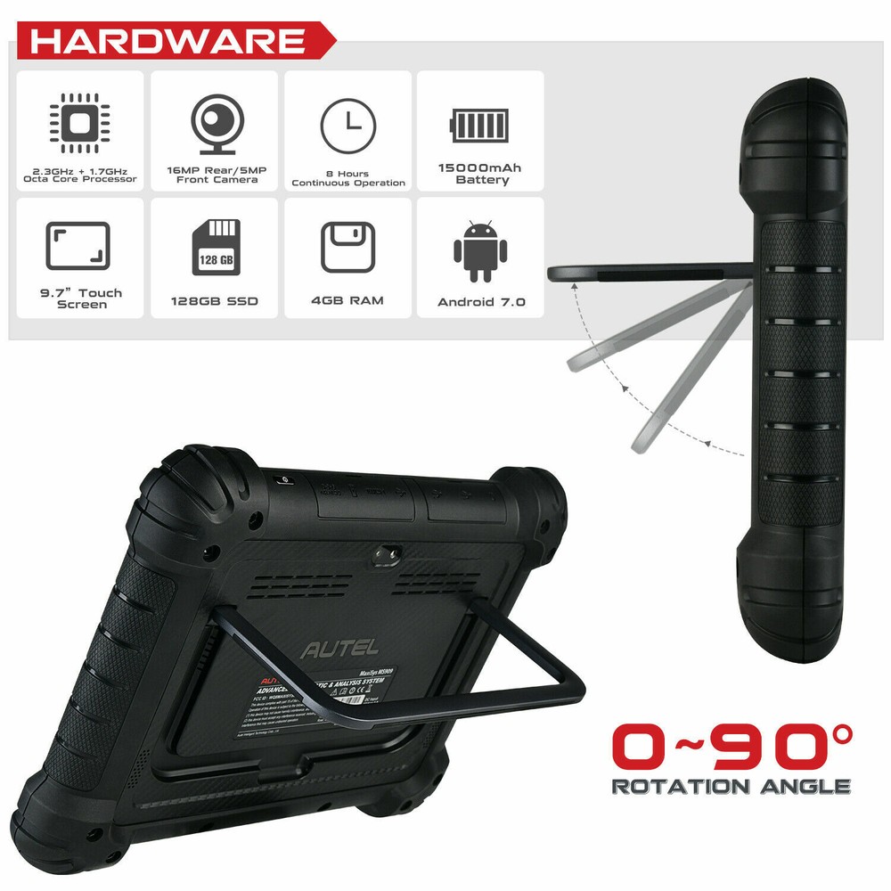 AUTEL MaxiSys MS909 Ultra Scanner Diagnostic Online Programming Coding 5In1 VCMI