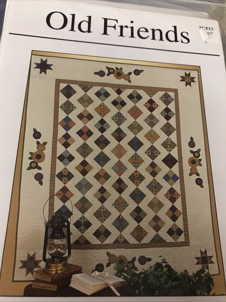 The Cranberry Cupboard Quilt Pattern OLD FRIENDS 2C522