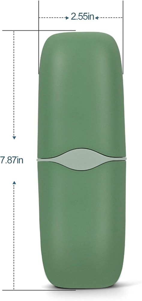 Travel Toothbrush Holder Portable Toothbrush Case Toothpaste Container