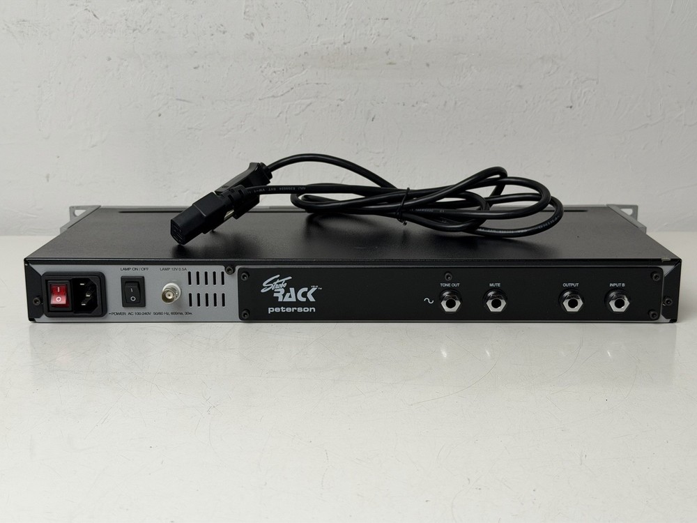 Peterson VS-R StroboRack Virtual Strobe Rack Tuner