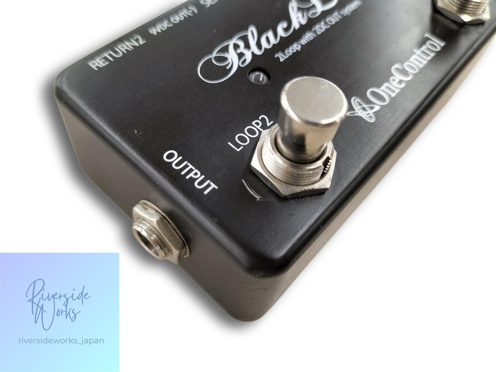 ONE CONTROL BLACK LOOP Loop Switcher for Guitar Effects JP