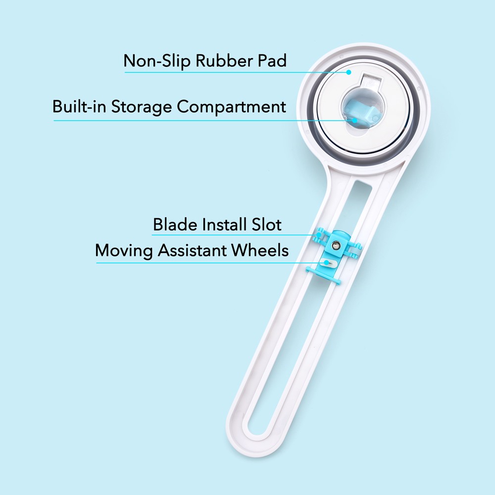 Circle Cutter with 3 Blades Adjustable Paper Cutter Trimmer Craft Cutting Tools