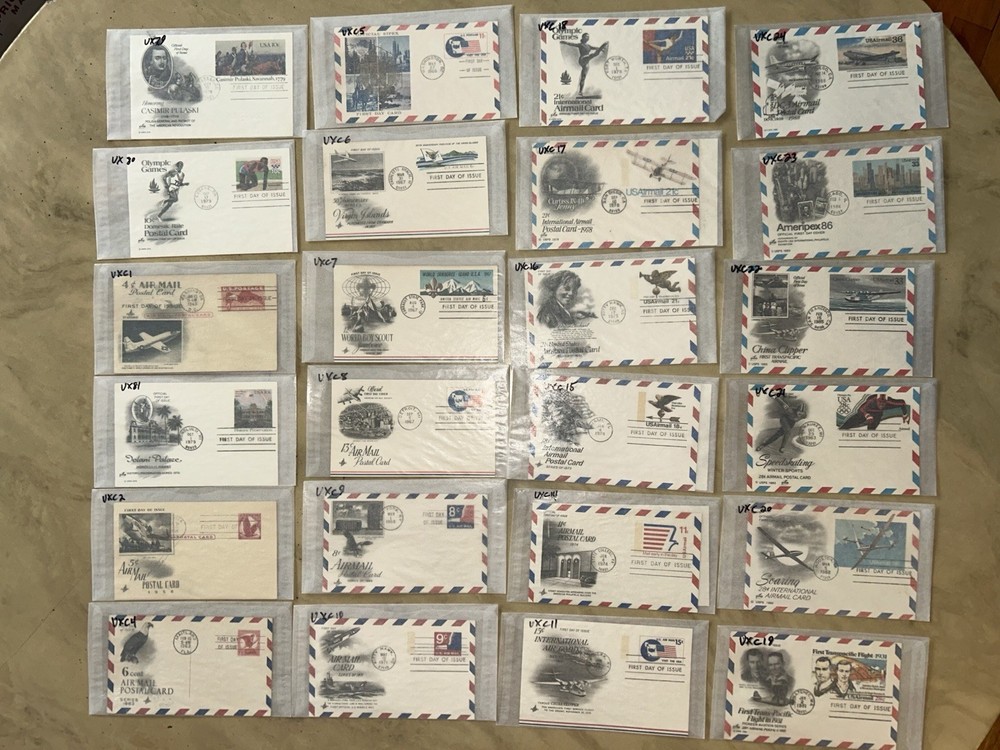 Used And Unused Postcards