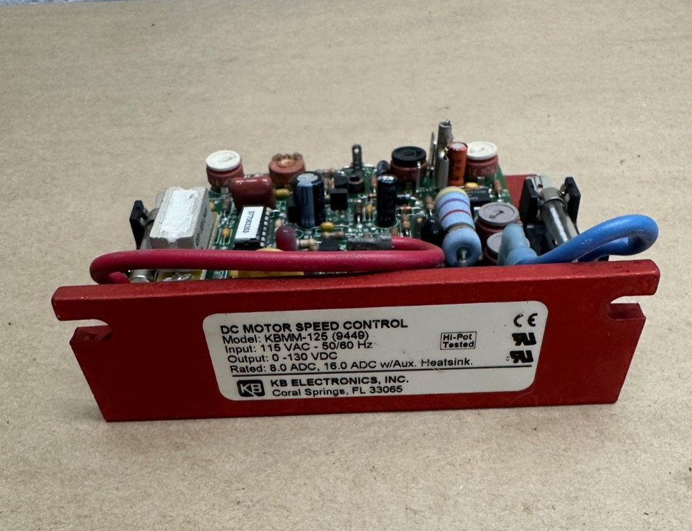 KB Electronics KBMM-125 DC Motor Speed Control