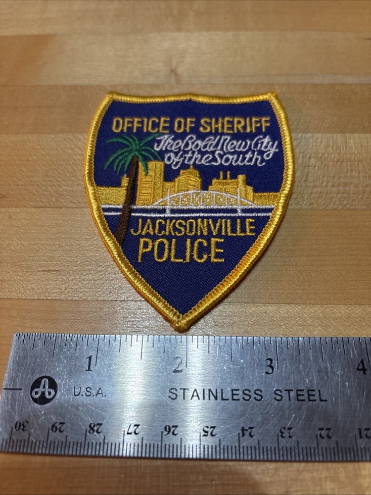 Jacksonville Police Sheriff Florida Patch Small