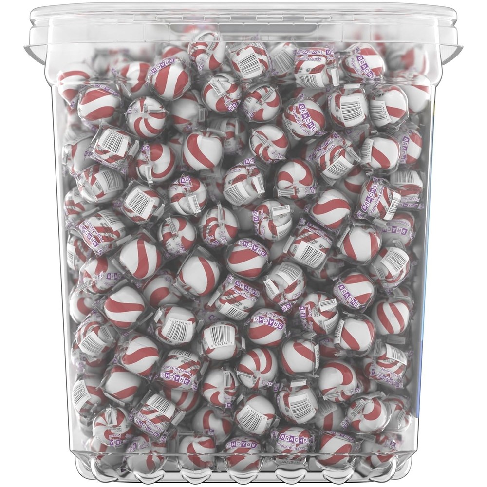 Bob's Sweet Stripes Soft Peppermint Twists, 700 Mint Pack