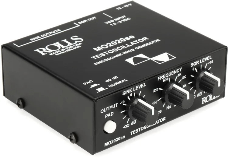 Rolls MO2020se Testoscillator Sine/Square Wave Generator