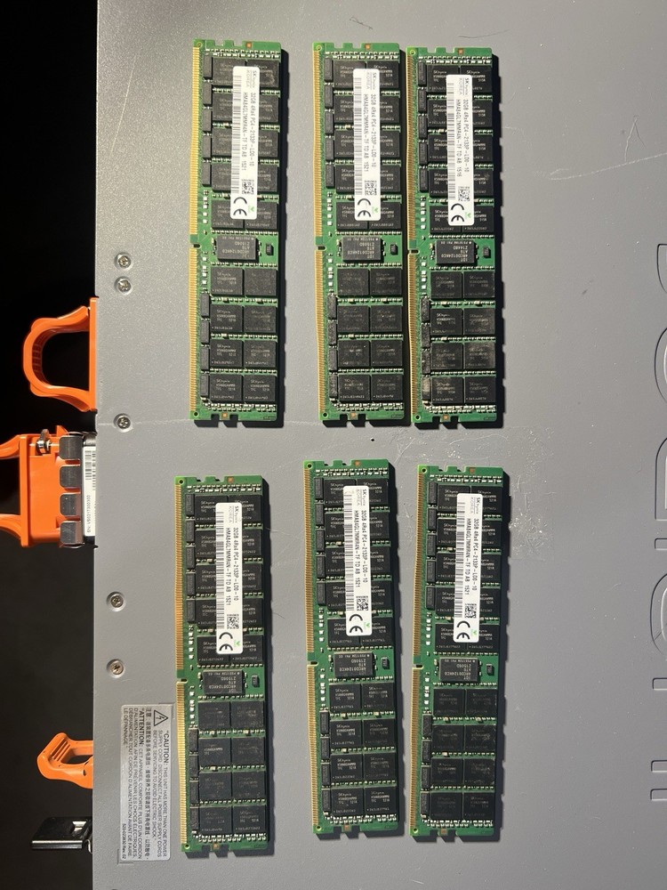 32GB 4Rx4 PC4-2133P ECC SERVER RAM PASSED MEMTEST