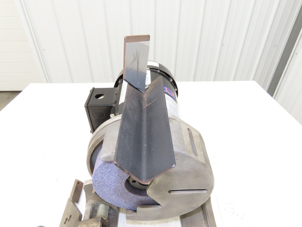 J&A Machinery The Champ Drill Bit Pointer Sharpener Benchtop Grinder 230/460VAC