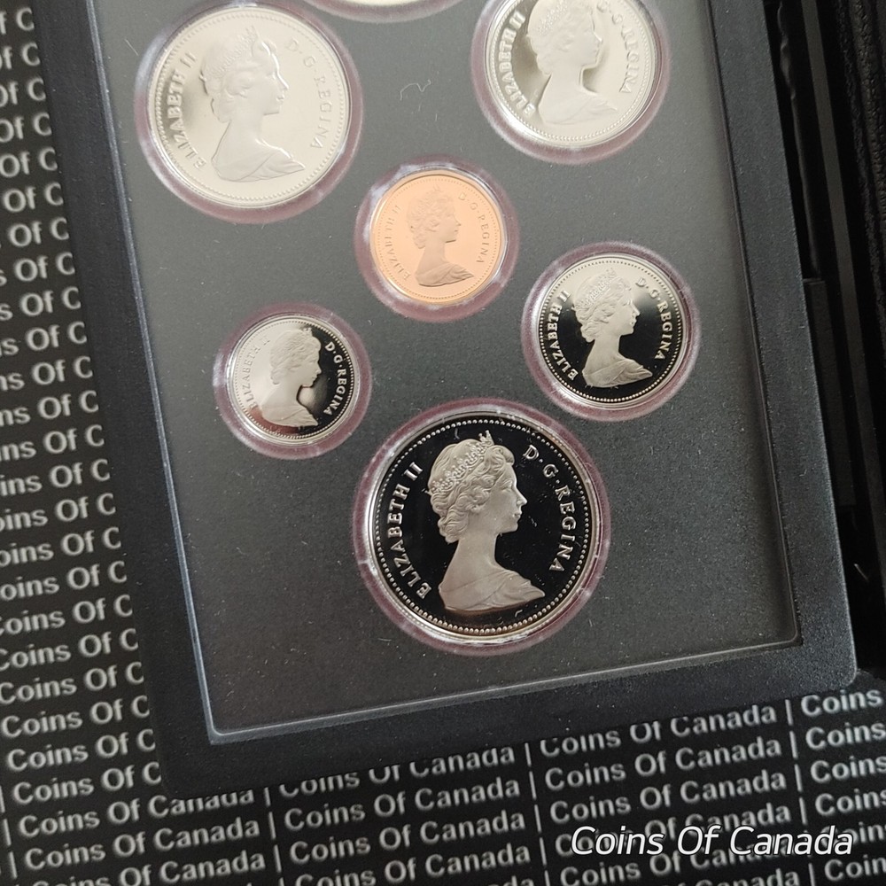 1982 Canada 7 Coin Proof Set - With Special Edition Silver Dollar #coinsofcanada
