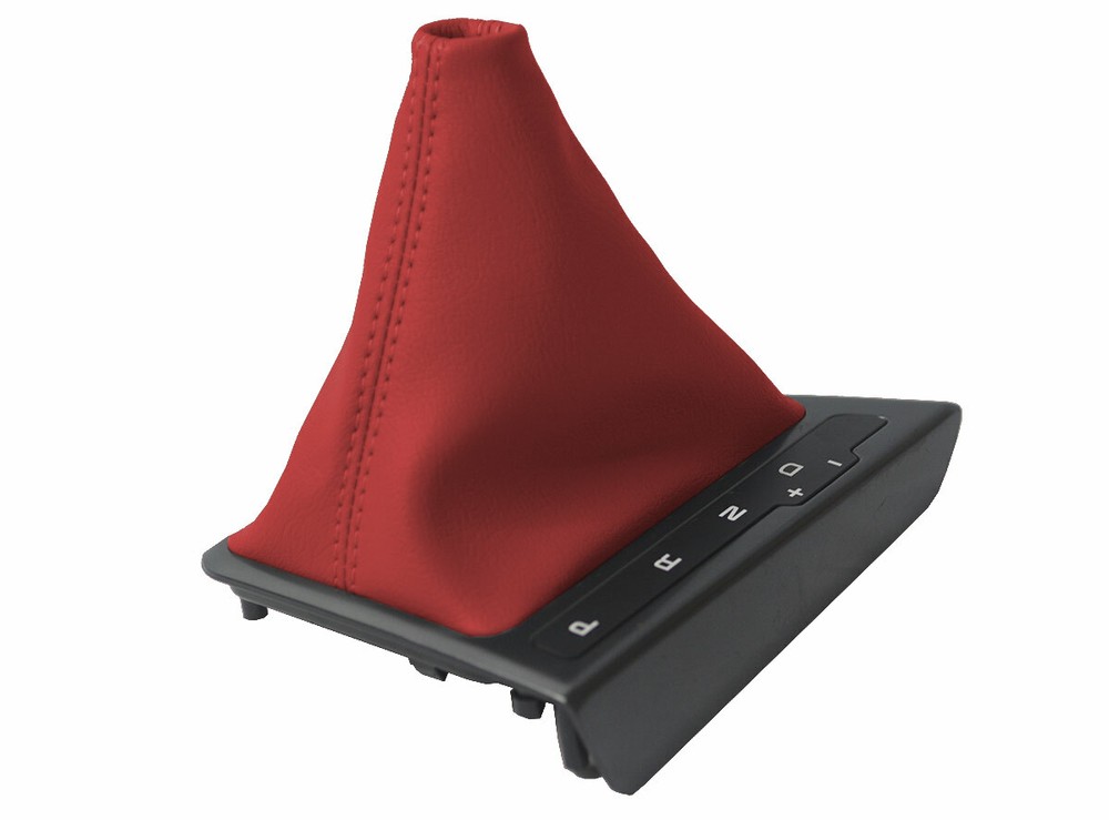 Automatic Shift Boot Cover Leather for Kia Optima 2011-2015 Red