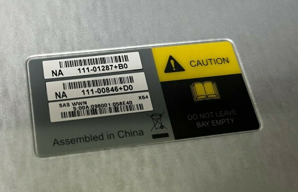 NetApp 111-01287+B0 Controller Module