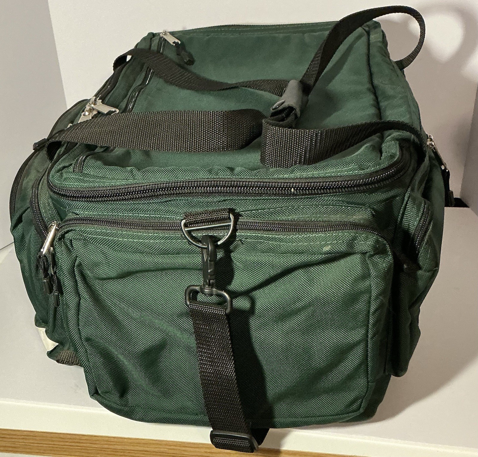 MedPac Green Soft Sided First Responder Trauma Bag Empty Large Size Medical Bag