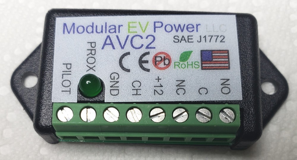 J1772 Active Vehicle Control Board, AVC2