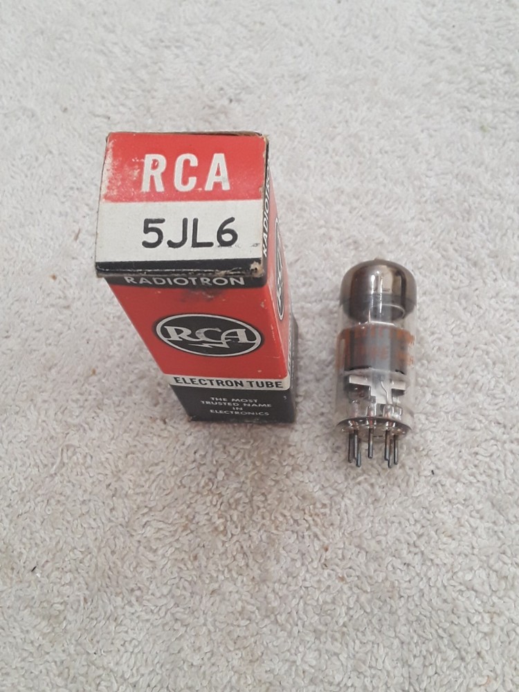 NOS RCA 5JL6 Vacuum tube
