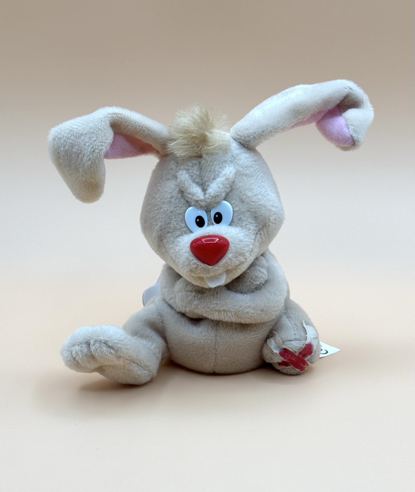 Meanies Series 1 1/2 LUCKY The RABBIT Bean Bag Plush 1998 The Idea Factory MWMTs