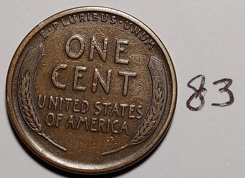 1919-S Lincoln Wheat Cent #83