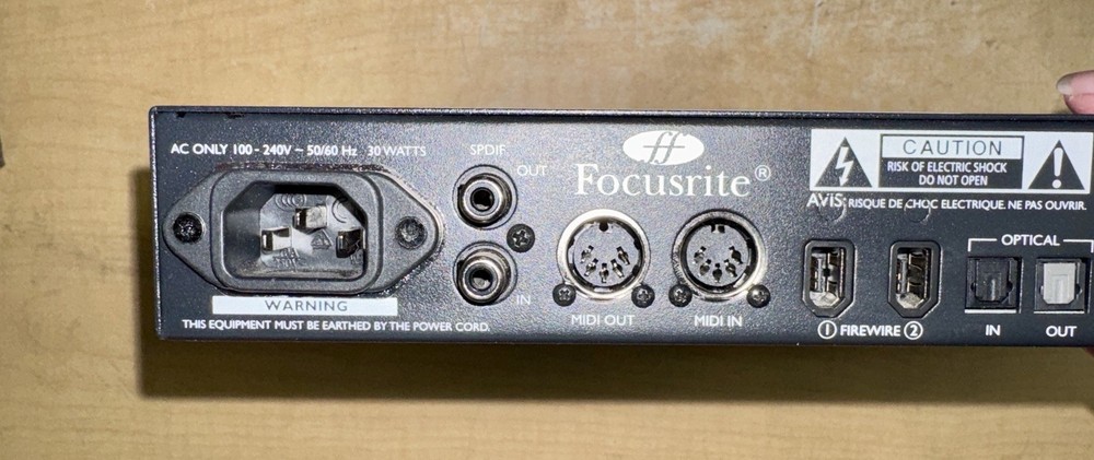 Focusrite Saffire PRO 40 Digital Recording Interface With Cable