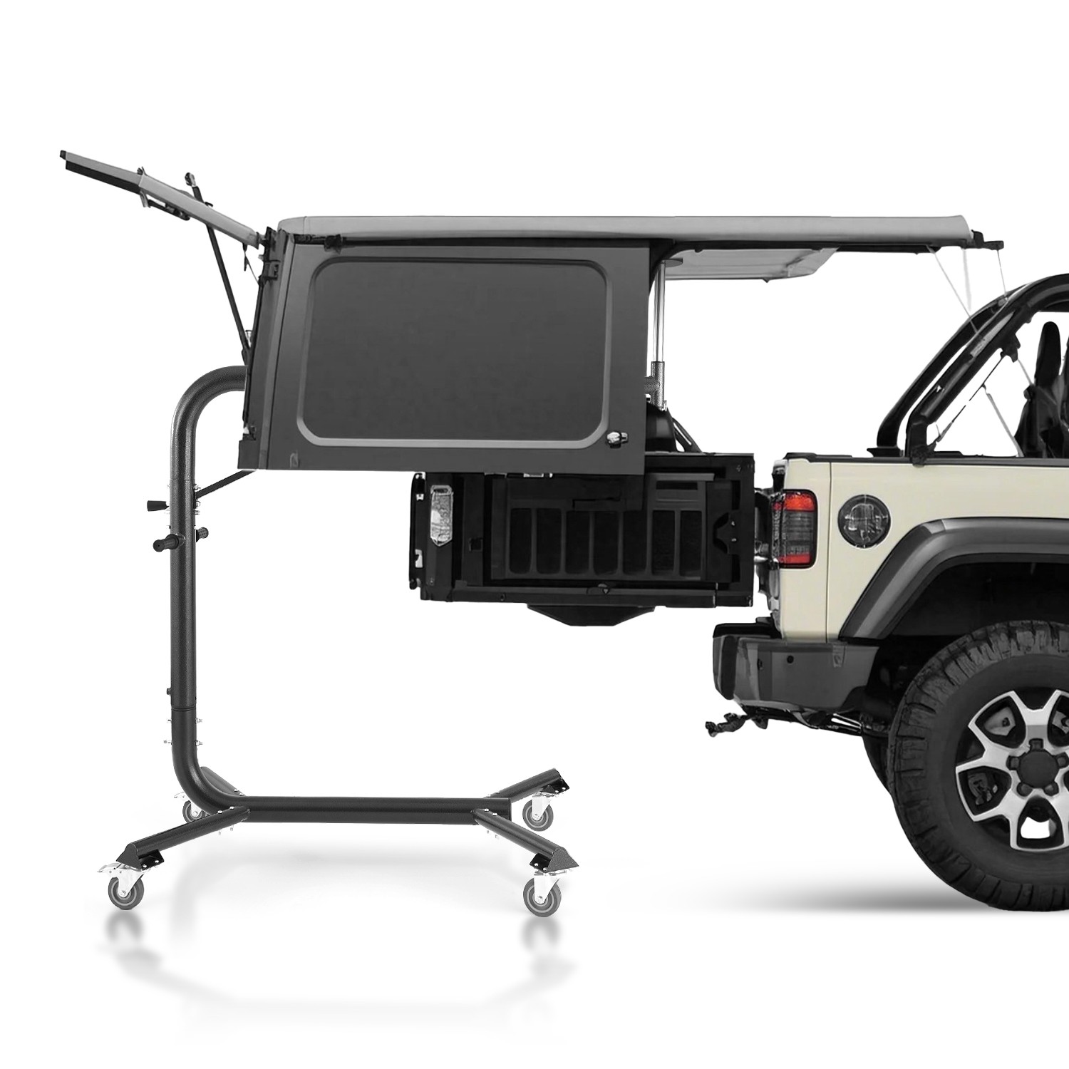 Hard Top Removal Lift for Jeep Wranglers YJ TJ JK JL & 4XE Ford Bronco 6 Gen+