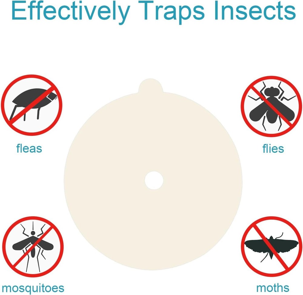 Flea Trap Refill Discs Replacement Sticky Pads