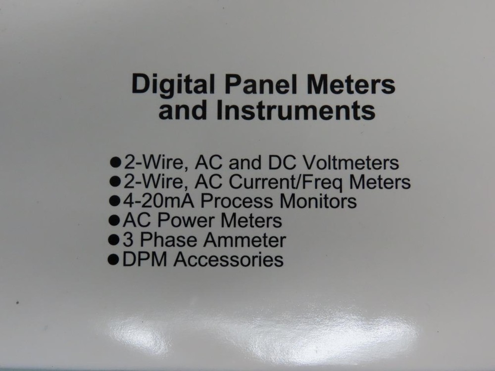 Murata Power Solutions Digital Panel Meter DMS01-VM1-RS12-C