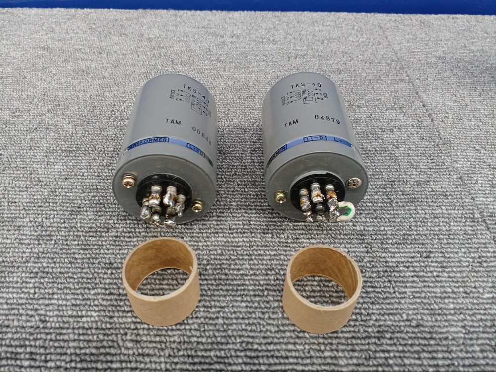 TAMURA TKS-50 Input Transformer Pair Working & Tested JP