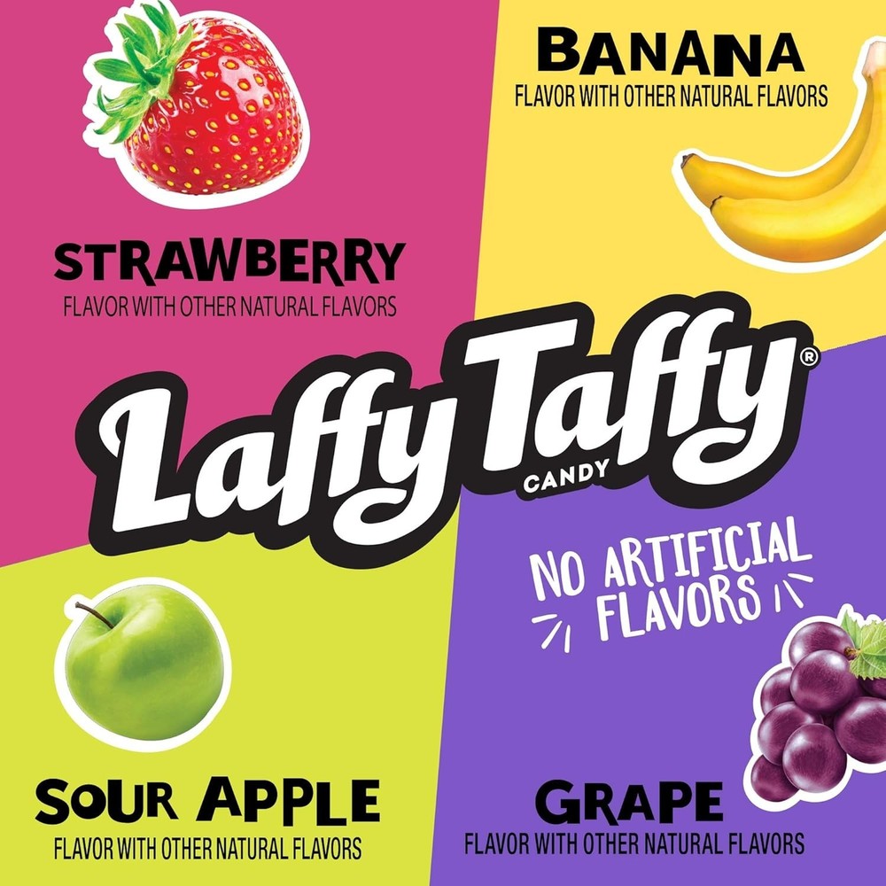 6 Oz Assorted Fruit Chews - Individually Wrapped Mini Bars for Fun Snacking