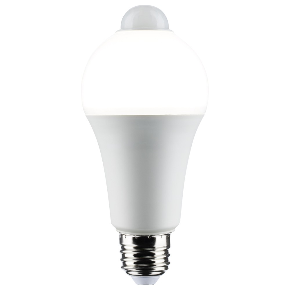 2 Pack Motion Sensor Light Bulb LED 12W 75W Equivalent A19 E26 3000K Soft White