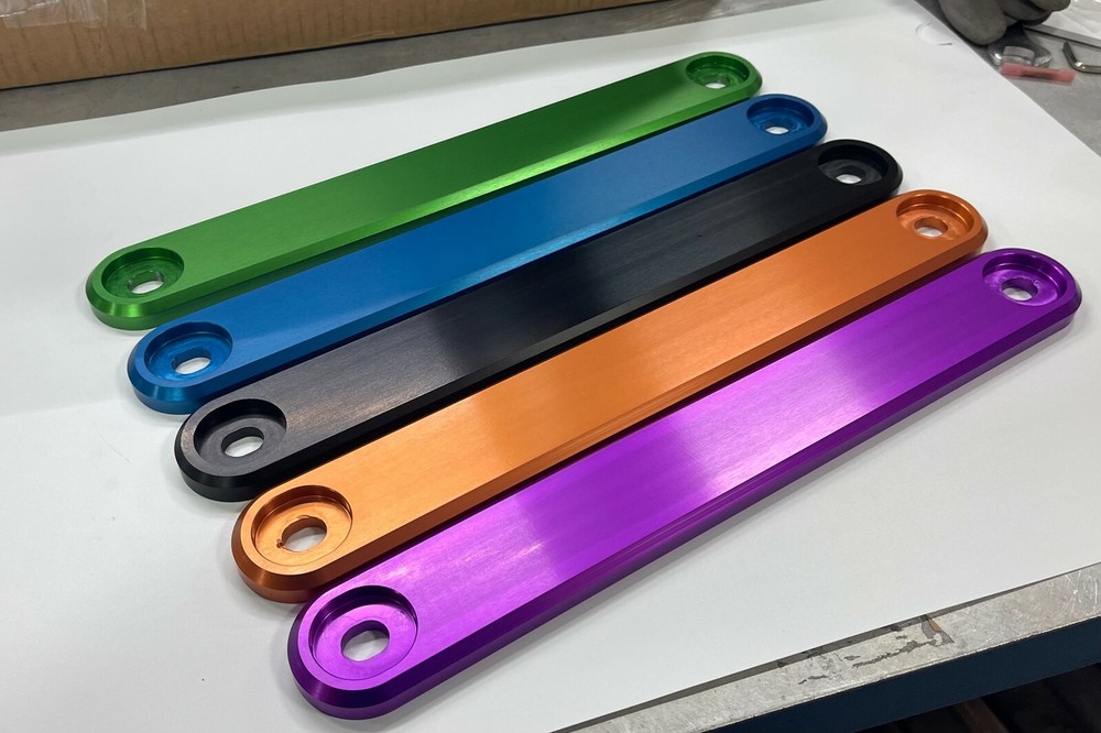 Anodized Upper Outboard Transom Support Plate  