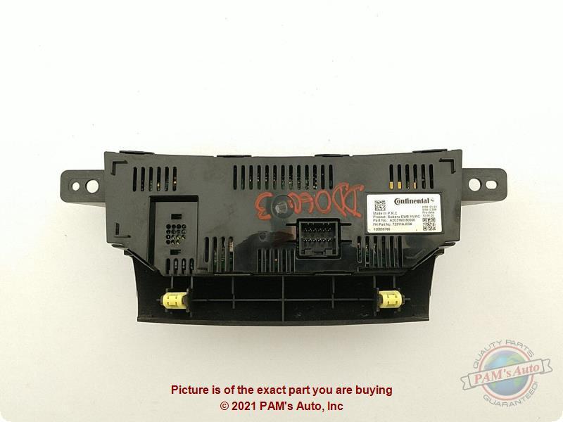 Used A/C Selector Switch fits: 2014 Subaru Legacy automatic temperature control