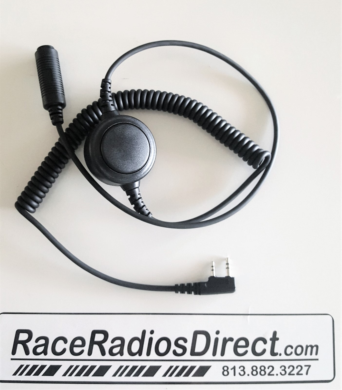 IMSA HELMET TO KENWOOD CAR BODY HARNESS W/PTT OVER THE WALL