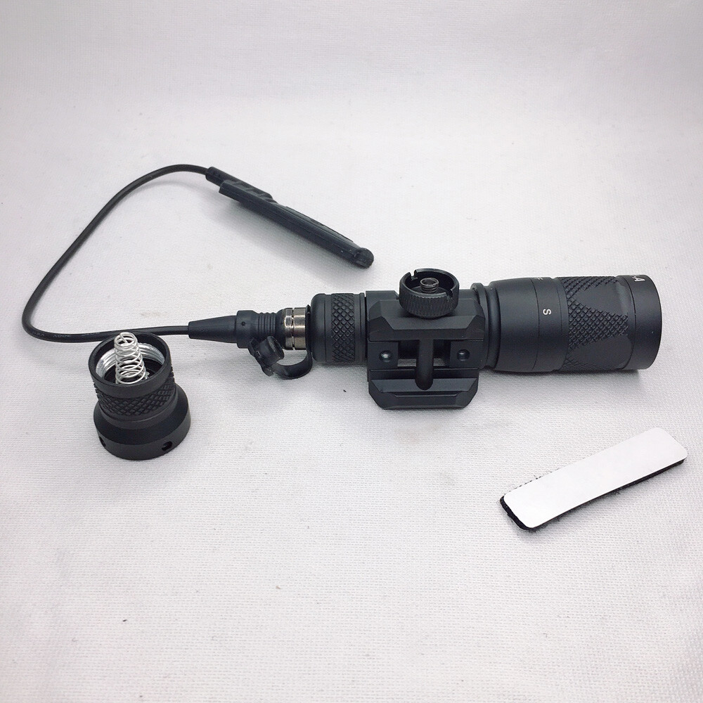 M300V Tactical Light White LED Light Switch Constant Strobe Flashlight