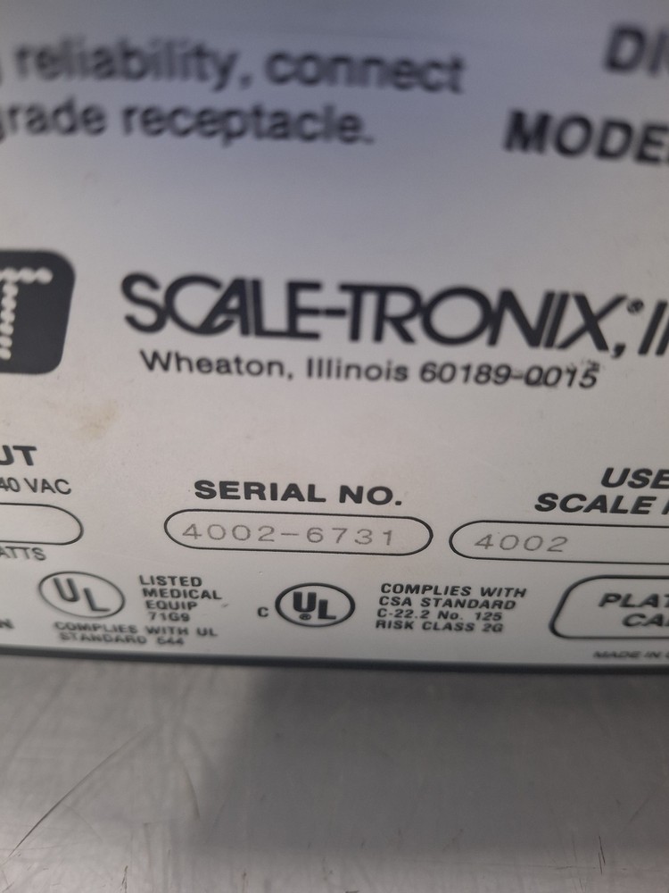 Scale-Tronix 4002 Digital Scale Readout