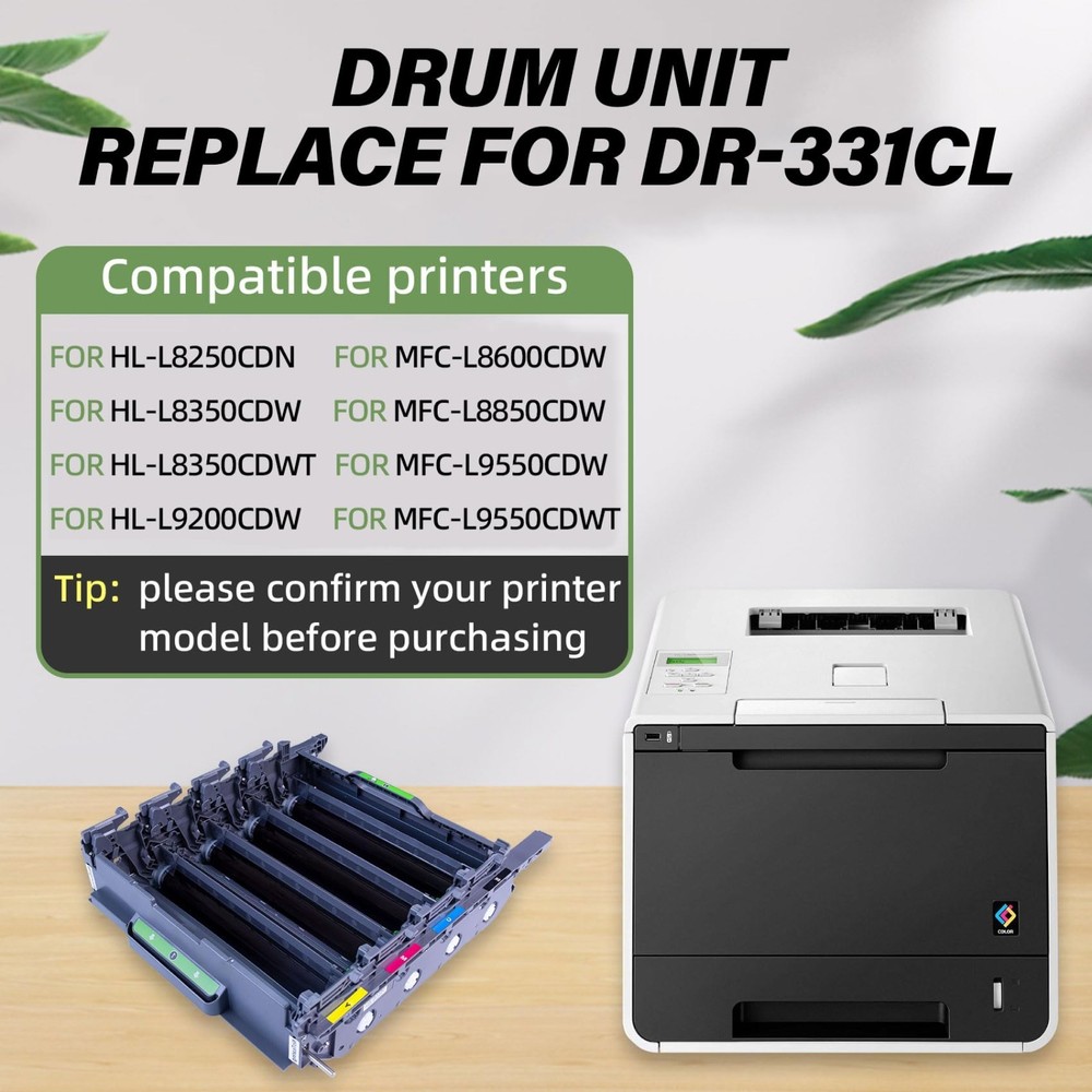 DR-331 DR331CL Drum Unit Replacement for BrotherDrum HL-L8250