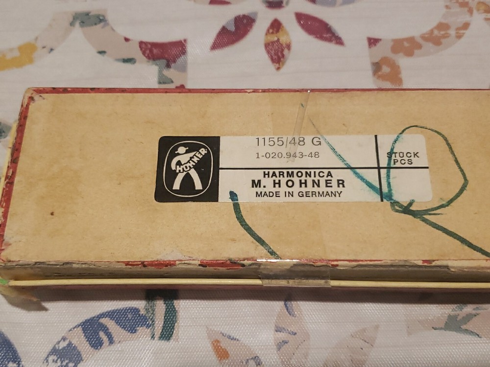 Vintage Hohner Triumph 1155/48 G Harmonica