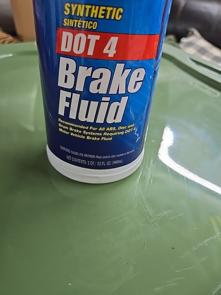 Dot 3 & 4 Brake Fluid, 32-oz.
