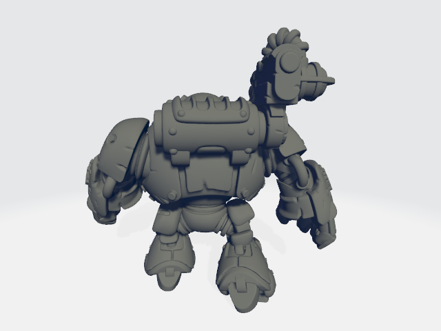 Grimdark Cuteness - Castellabot #2