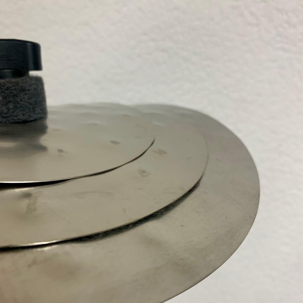 Effect Cymbal Clap Stack 6+8+10 with Sound Variations, No Brand, Drum Accessory