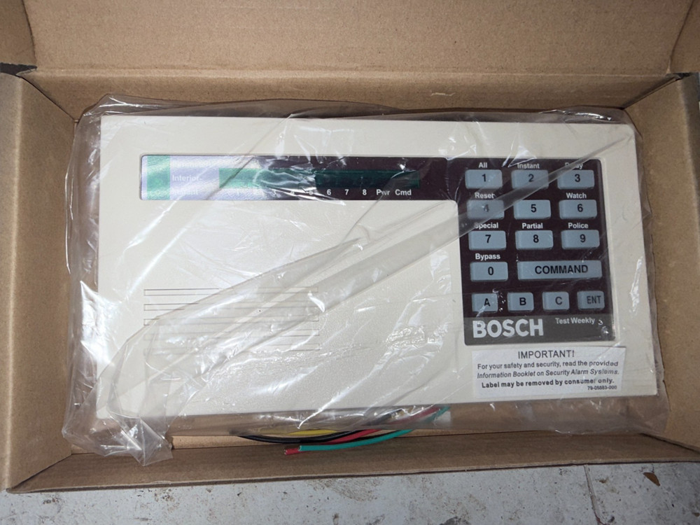 BOSCH D720B TOUCHPAD KEYPAD SECURITY D720 NEW