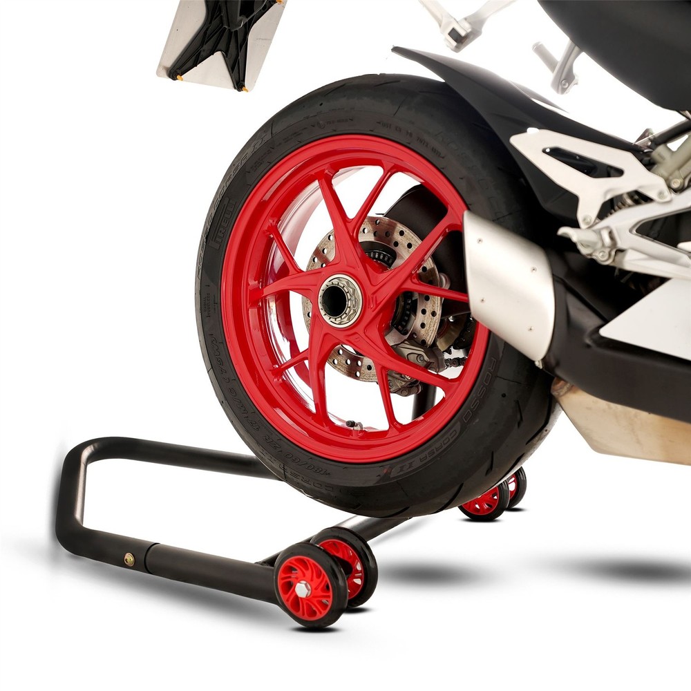R&G Single Sided Workshop Paddock Stand BLK Left Triumph Speed Triple R 2012-15